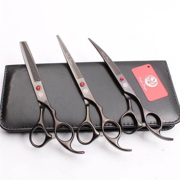 z3003 3pcs 7'' japan 440c purple dragon professional pets grooming hair scissors cutting+thinning+down curved shears pets fur clip
z3003 3pcs 7'' japan 440c purple dragon professional pets grooming hair scissors cutting+thinning+down curved shears pets fur clip