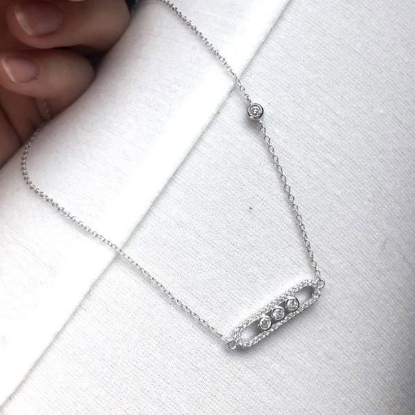 Collier Limited 2017 новый дизайн мода Марка ювелирные изделия Messika ожерелье с 3 шт. 925 сереб
Collier Limited 2017 новый дизайн мода Марка ювелирные изделия Messika ожерелье с 3 шт. 925 сереб