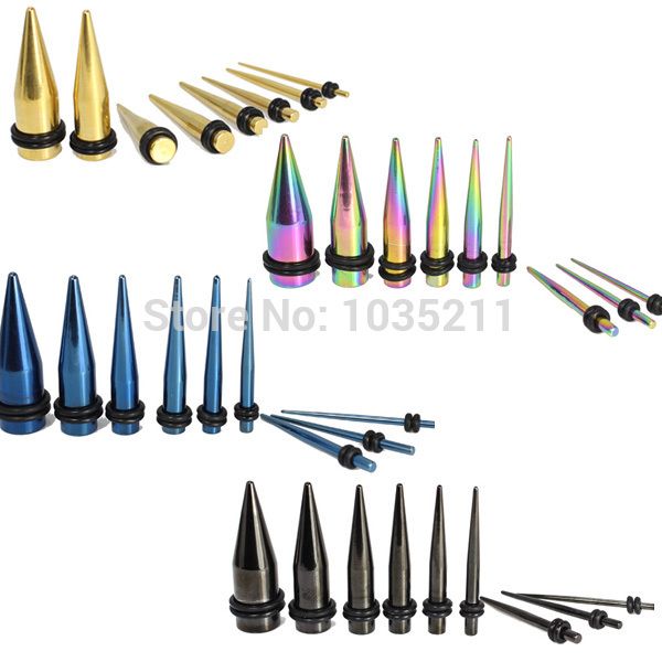 stainless steel ear tunnel plugs ear taper expander piercing jewelry 1.6-10mm ss-1005, Silver
stainless steel ear tunnel plugs ear taper expander piercing jewelry 1.6-10mm ss-1005, Silver