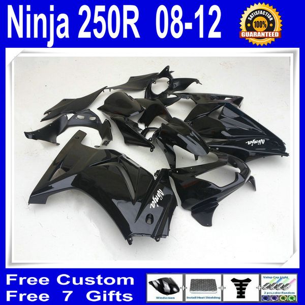 Black fairing kit for kawa aki ninja 250r ex 250 2008 2009 2010 2011 2012 ex250 08 09 10 11 12 wind creen
Black fairing kit for kawa aki ninja 250r ex 250 2008 2009 2010 2011 2012 ex250 08 09 10 11 12 wind creen
