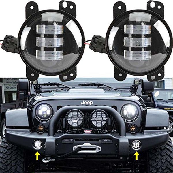 4" дюйма 30w cree led противотуманные фары дальнего света drl 2007-2018 jeep wrangler jk cj tj
4" дюйма 30w cree led противотуманные фары дальнего света drl 2007-2018 jeep wrangler jk cj tj