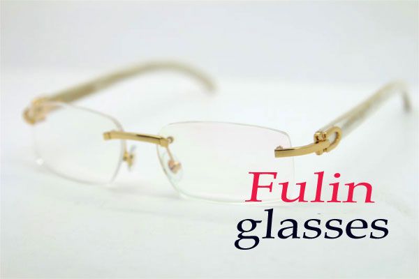 Good Quality Genuine White Buffalo Horn Eyeglasses For Male Reading Glasses T8100903 Read Glasses silver gold metal frame Size : 54-18-140mm
Good Quality Genuine White Buffalo Horn Eyeglasses For Male Reading Glasses T8100903 Read Glasses silver gold metal frame Size : 54-18-140mm