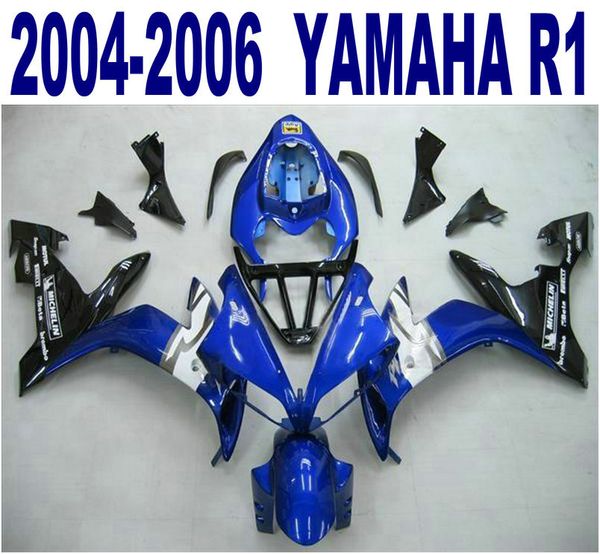 injection molding abs fairing kit for yamaha 2004-2006 yzf r1 yzf-r1 04 05 06 blue white black fairings set yq18
injection molding abs fairing kit for yamaha 2004-2006 yzf r1 yzf-r1 04 05 06 blue white black fairings set yq18