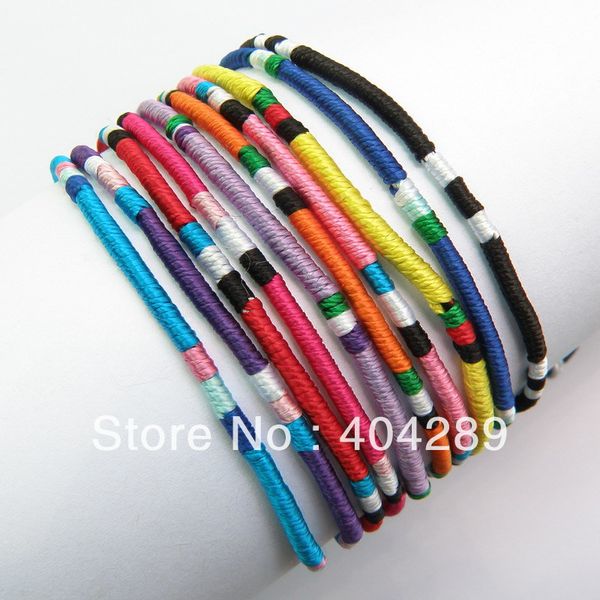 120x mixed color macrame ilk handmade friend hip bracelet wri tband anklet for boy girl party gift
120x mixed color macrame ilk handmade friend hip bracelet wri tband anklet for boy girl party gift