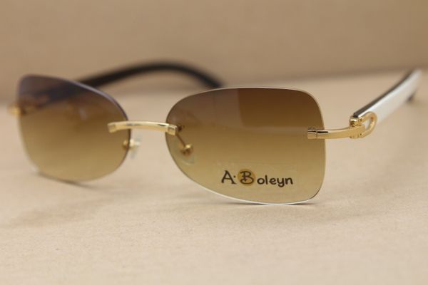 popular genuine natural buffalo horn white inside black rimless sunglasses rimless butterfly t8100864 glasses frame size:59-18-140mm, White;black
popular genuine natural buffalo horn white inside black rimless sunglasses rimless butterfly t8100864 glasses frame size:59-18-140mm, White;black
