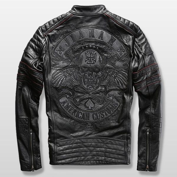 Harley motorcycle rider jacket men leather jacket man 039 genuine cowhide embroidery kull leather jacket lim
Harley motorcycle rider jacket men leather jacket man 039 genuine cowhide embroidery kull leather jacket lim