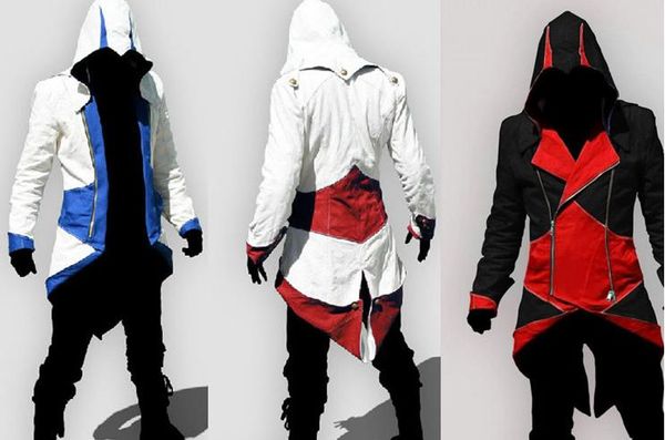 горячие продажи пользовательские мода assassins creed 3 iii коннор кенуэй толстовки / костюмы куртки, Black;brown
горячие продажи пользовательские мода assassins creed 3 iii коннор кенуэй толстовки / костюмы куртки, Black;brown