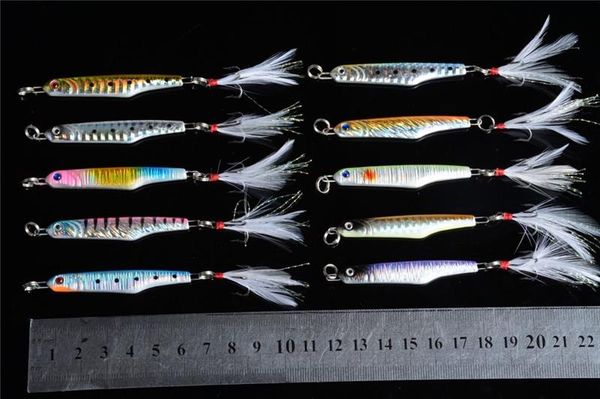 new feather hook metal iron freshwater crankbaits fishing spinnerbaits 15.7g 5.7cm minnow bass catfish spinner baits lure
new feather hook metal iron freshwater crankbaits fishing spinnerbaits 15.7g 5.7cm minnow bass catfish spinner baits lure