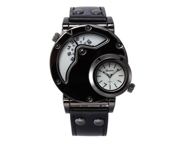 2018 fashion trend brand oulm men's watch factory direct two time ultra-cool hand watch sports watch 9591, Slivery;brown
2018 fashion trend brand oulm men's watch factory direct two time ultra-cool hand watch sports watch 9591, Slivery;brown