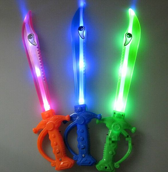 ems 100pcs 35cm led flash glow musical shark sword knife costume dress up props led light flash sword kids toy party gift
ems 100pcs 35cm led flash glow musical shark sword knife costume dress up props led light flash sword kids toy party gift