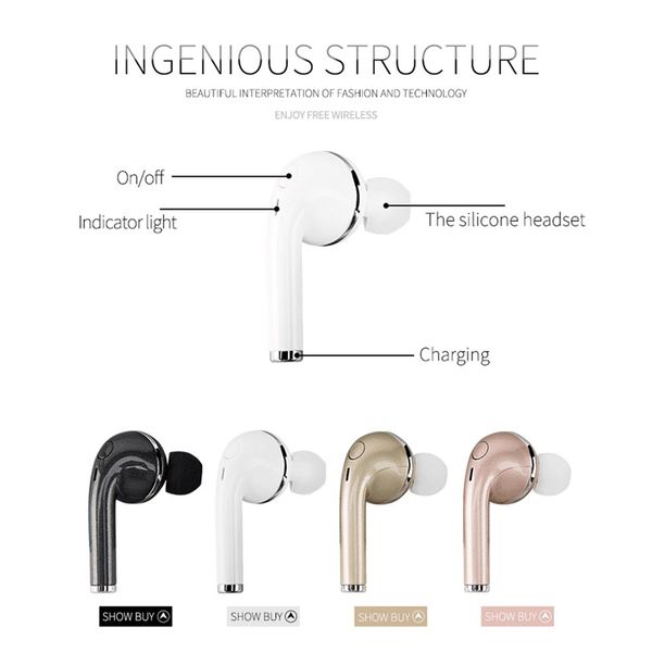 V1 Mini Wireless Stereo Bluetooth Headset Earphone Handsfree With Mic Headphones For iPhone 6 7 Samsung S7 S8 S6 Xiaomi Bluetooth 2017
V1 Mini Wireless Stereo Bluetooth Headset Earphone Handsfree With Mic Headphones For iPhone 6 7 Samsung S7 S8 S6 Xiaomi Bluetooth 2017