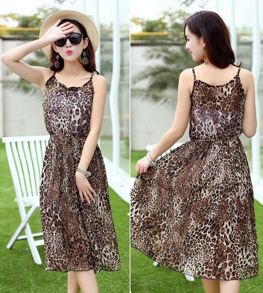 bohemian leopard dress boho long dress beach dress mother and daugther dress sleeveless women leopard print dress long chiffon in stock, Black;gray
bohemian leopard dress boho long dress beach dress mother and daugther dress sleeveless women leopard print dress long chiffon in stock, Black;gray