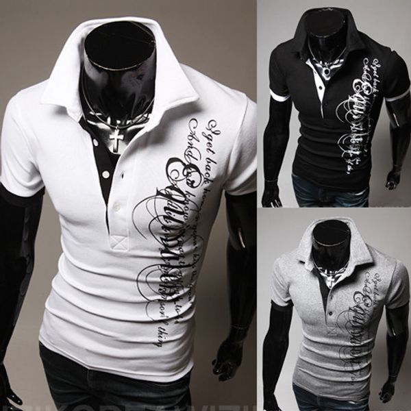 2015 NEW England Fashion Men Summer Polo Shirt Letters Printed Short Sleeved Turn-down Collar Polo Men Casual Tee Shirts WI23
2015 NEW England Fashion Men Summer Polo Shirt Letters Printed Short Sleeved Turn-down Collar Polo Men Casual Tee Shirts WI23