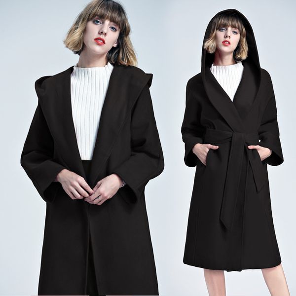 new arrival 2018 elegant lady black oversized quilted woolen coat with belt manteau femme european loose overcoats outerwear fs3150
new arrival 2018 elegant lady black oversized quilted woolen coat with belt manteau femme european loose overcoats outerwear fs3150