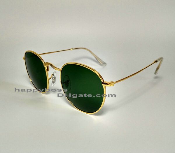selling men women fashion sunglasses golden green round metal frame 50mm glass lenses designers sun glasses excellent quality, White;black
selling men women fashion sunglasses golden green round metal frame 50mm glass lenses designers sun glasses excellent quality, White;black