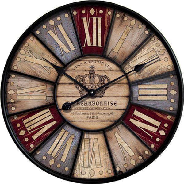 european retro style large iron mute wall clocks 60cm c 0201012 
european retro style large iron mute wall clocks 60cm c 0201012
