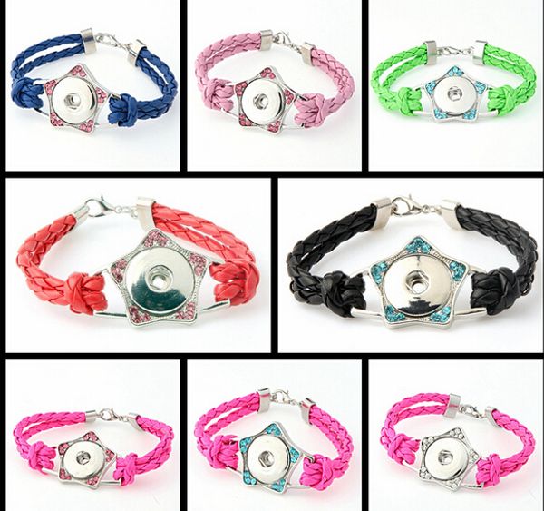 fashion mix color lobster star handmade with rhinestone noosa button snap button bracelet diy personality bangle diy jelwery accessories, Golden;silver
fashion mix color lobster star handmade with rhinestone noosa button snap button bracelet diy personality bangle diy jelwery accessories, Golden;silver