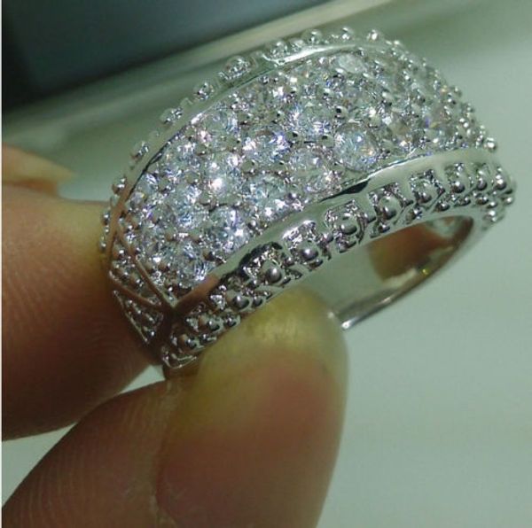 size 6/7/8/9/10 noble jewelry 10kt white gold filled white z wedding women ring mother's day gift with box, Silver
size 6/7/8/9/10 noble jewelry 10kt white gold filled white z wedding women ring mother's day gift with box, Silver