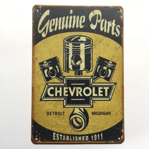 Оригинальные Запчасти Chevrolet Ретро Винтаж Металл Олово знак плакат для Man Cave Гараж
Оригинальные Запчасти Chevrolet Ретро Винтаж Металл Олово знак плакат для Man Cave Гараж