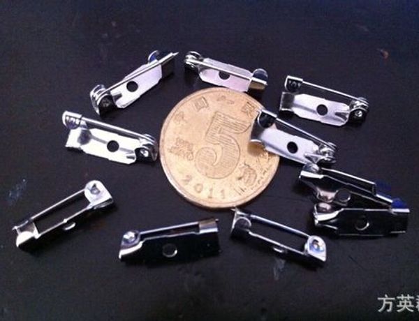 2015 selling rhodium plated color 15mm metal brooch back bar pins clasps diy jewelry findings 50pcs/lot, Silver
2015 selling rhodium plated color 15mm metal brooch back bar pins clasps diy jewelry findings 50pcs/lot, Silver