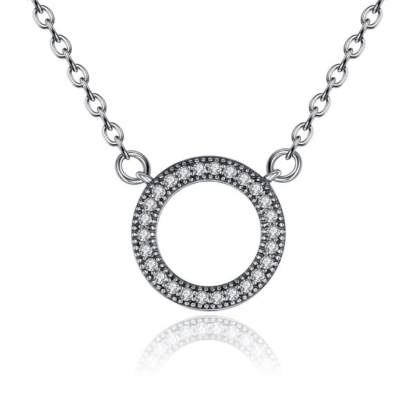 925 sterling silver plated lucky circle romantic pendant necklaces for women sterling -silver -jewelry crn010
925 sterling silver plated lucky circle romantic pendant necklaces for women sterling -silver -jewelry crn010