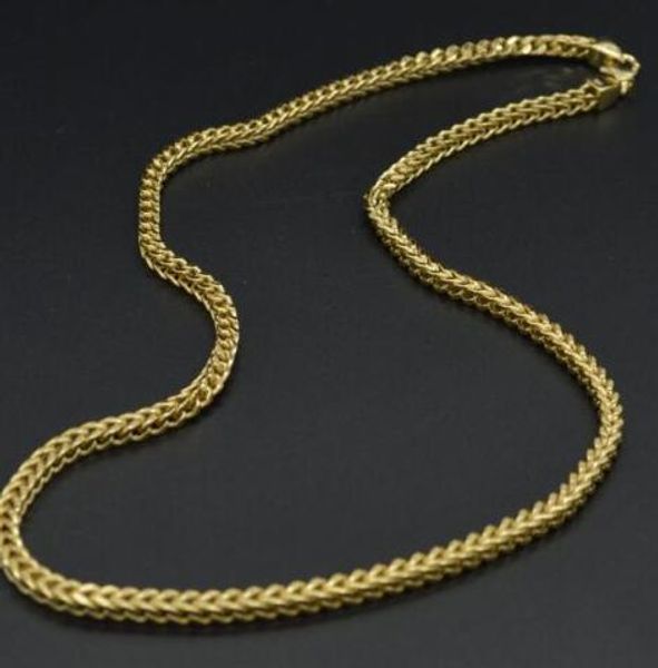 NEW MEN 925 STERLING SILVER Заполненный 6MM FRANCO цепное золото 14K Заполненные Отделка 24 ''
NEW MEN 925 STERLING SILVER Заполненный 6MM FRANCO цепное золото 14K Заполненные Отделка 24 ''