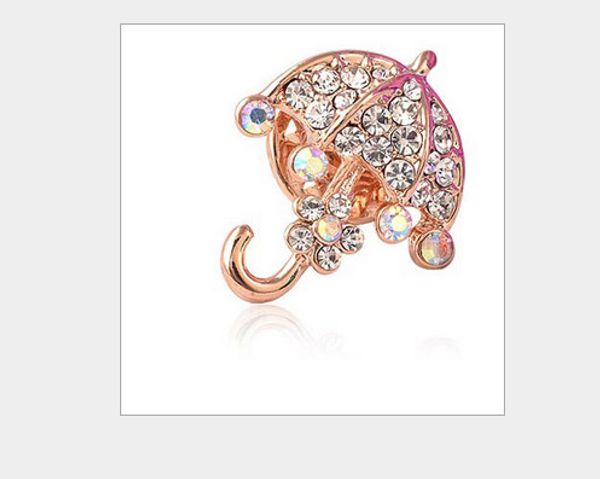 romantic umbrella brooch gold plated jewelry for women emeral crystal pin brooches fashion scarf bijoux accessories, Gray
romantic umbrella brooch gold plated jewelry for women emeral crystal pin brooches fashion scarf bijoux accessories, Gray