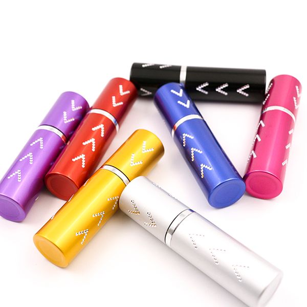 7 colors 5cc 5ml v style mini colorful travel spray perfume bottles refillable portable empty atomiser drop shipping
7 colors 5cc 5ml v style mini colorful travel spray perfume bottles refillable portable empty atomiser drop shipping