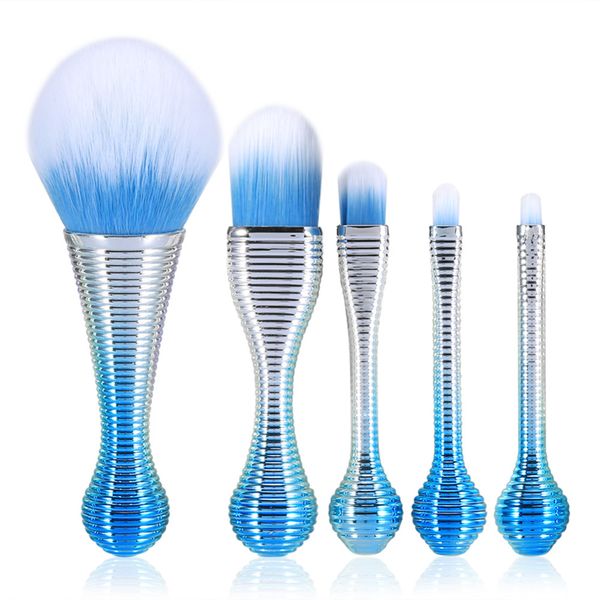 gujhui 5pcs metal soft makeup brushes set foundation powder eyeshadow lollipop gradient blue blending make up cosmetics brushes
gujhui 5pcs metal soft makeup brushes set foundation powder eyeshadow lollipop gradient blue blending make up cosmetics brushes