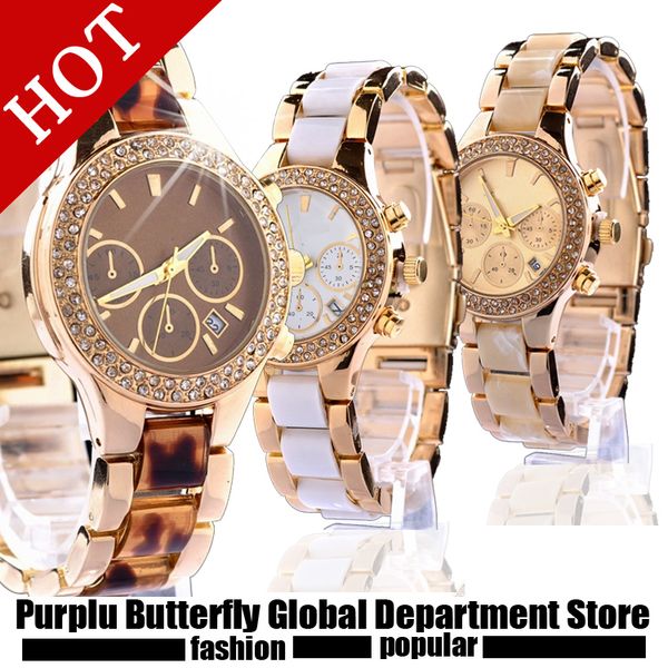 montre de luxe fashion brand full diamond watch ladies dress gold bracelet wristwatch new tag model women designer watches jewelry girl gift, Slivery;brown
montre de luxe fashion brand full diamond watch ladies dress gold bracelet wristwatch new tag model women designer watches jewelry girl gift, Slivery;brown