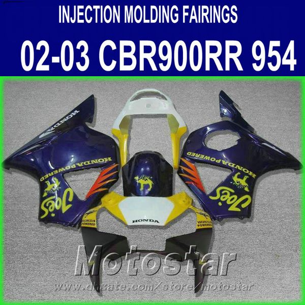 injection molding fairing kit for honda cbr900 rr 954 02 03 cbr 954rr bodywork cbr900rr 2002 2003 blue yellow white fairings set hs14
injection molding fairing kit for honda cbr900 rr 954 02 03 cbr 954rr bodywork cbr900rr 2002 2003 blue yellow white fairings set hs14