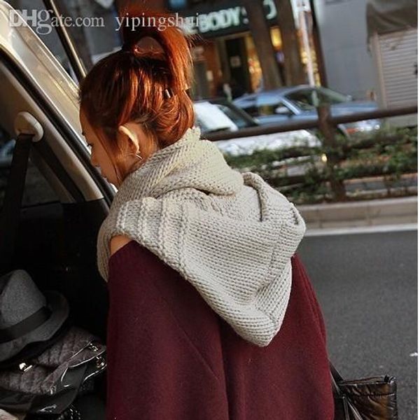 wholesale-new 2015 autumn and winter female lovely warm wool knit scarf shawl collars hooded knit scarves, Blue;gray
wholesale-new 2015 autumn and winter female lovely warm wool knit scarf shawl collars hooded knit scarves, Blue;gray
