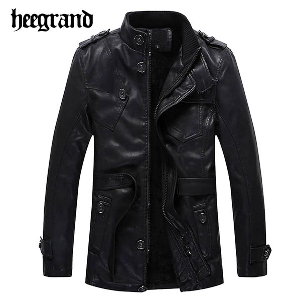 wholesale- hee grand 2017 new men fashion solid black mandarin collar pu leather jackets slim belt slim warm overcoat mwp295
wholesale- hee grand 2017 new men fashion solid black mandarin collar pu leather jackets slim belt slim warm overcoat mwp295