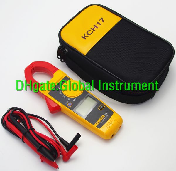 FLUKE 302+ with coft case KCH17 Handheld Digital Clamp Meter Multimeter Tester DMM AC/DC Volt F302
FLUKE 302+ with coft case KCH17 Handheld Digital Clamp Meter Multimeter Tester DMM AC/DC Volt F302