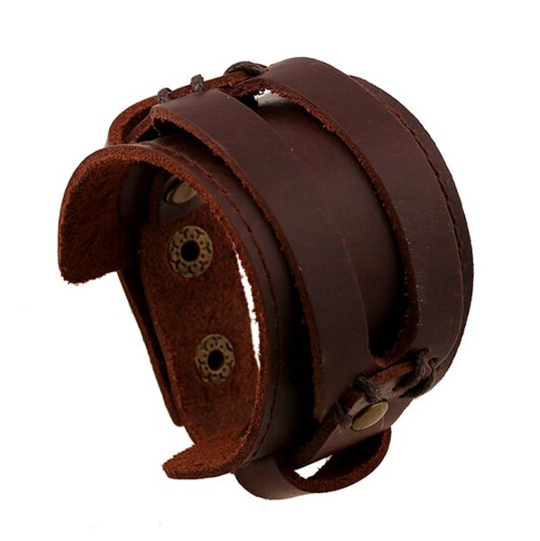 Leather Bracelet 22.5*4.5 cm Brown Black Leather Cuff/Leather Wristband/ Leather bangle Wide wristbands man's wrist strap cuff bracelet
Leather Bracelet 22.5*4.5 cm Brown Black Leather Cuff/Leather Wristband/ Leather bangle Wide wristbands man's wrist strap cuff bracelet
