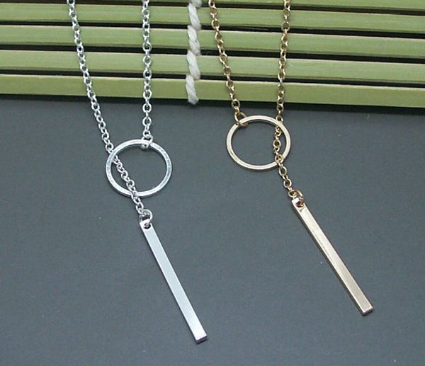 10pcs- n023 gold silver dainty minimalist circle with bar necklace metal square round necklaces simple y shape stick necklace
10pcs- n023 gold silver dainty minimalist circle with bar necklace metal square round necklaces simple y shape stick necklace