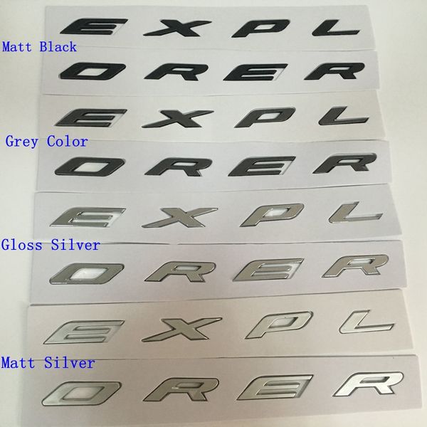 car 3d explorer letters hood emblem chrome logo badge sticker for 2011 2012 2013 2014 2015 2016 ford explorer sport
car 3d explorer letters hood emblem chrome logo badge sticker for 2011 2012 2013 2014 2015 2016 ford explorer sport