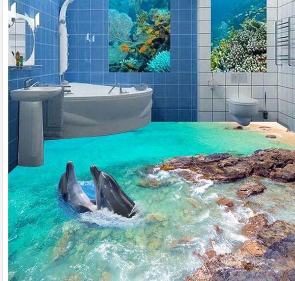 custom p floor wallpaper 3d stereoscopic 3d dolphins floor 3d mural pvc wallpaper self-adhesion floor wallpaer 20157029
custom p floor wallpaper 3d stereoscopic 3d dolphins floor 3d mural pvc wallpaper self-adhesion floor wallpaer 20157029