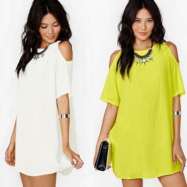 wholesale-summer women fashion chiffon dress o-neck short sleeve loose beach dress casual black dress plus size s-xxl, Black;gray
wholesale-summer women fashion chiffon dress o-neck short sleeve loose beach dress casual black dress plus size s-xxl, Black;gray