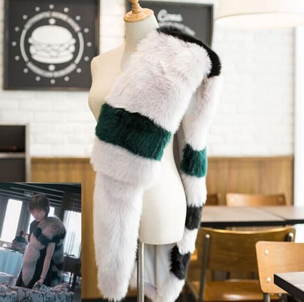fashion silver white with light grey scarf scarves fox fur scarfs foulards echarpe hiver femme fulares mujer schal 2018 selling, Blue;gray
fashion silver white with light grey scarf scarves fox fur scarfs foulards echarpe hiver femme fulares mujer schal 2018 selling, Blue;gray