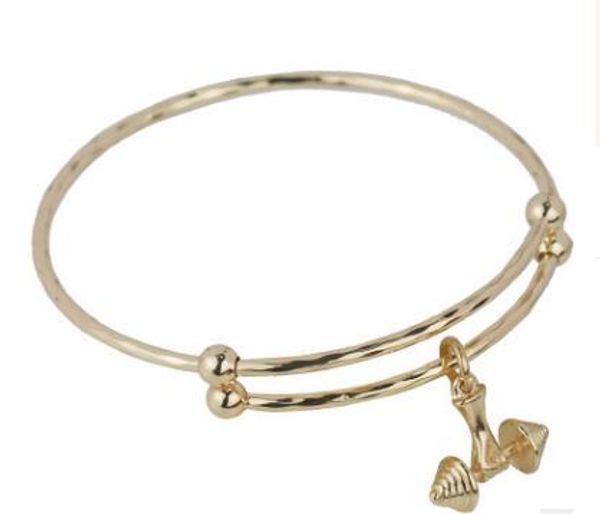 women's 3pcs/lot six sides rhombus adjustable push-pull bracelet weightlifting dumbbells charm bracelet diy jewelry dumbell bangle, Golden;silver
women's 3pcs/lot six sides rhombus adjustable push-pull bracelet weightlifting dumbbells charm bracelet diy jewelry dumbell bangle, Golden;silver