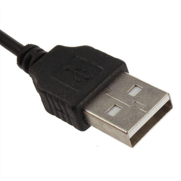 

1 шт. Черный USB 2.0 мужчин и мужчин M / M расширение разъем адаптера кабеля Шнура прово