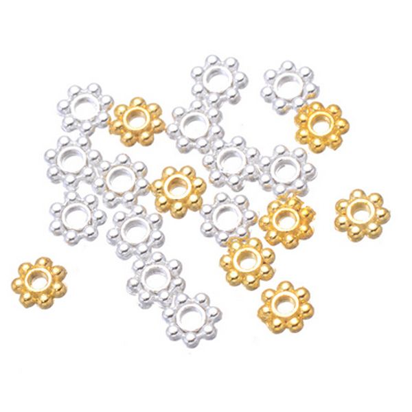 wholesale 5000 x 4mm silver & gold plated daisy spacer beads jewellery metal beads ing, Black
wholesale 5000 x 4mm silver & gold plated daisy spacer beads jewellery metal beads ing, Black