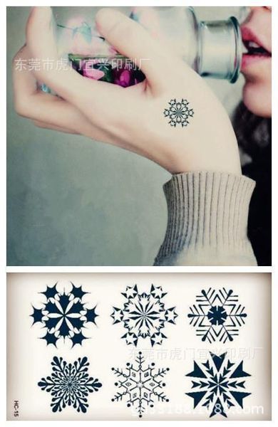 wholesale-body art waterproof temporary tattoos for men women fresh 3d snowflake design flash tattoo sticker hc-015
wholesale-body art waterproof temporary tattoos for men women fresh 3d snowflake design flash tattoo sticker hc-015