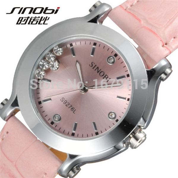 Original top brand watches for women Fashion Crystal quartz watch women SINOBI Brand Leather strap ladies Watch montre femme
Original top brand watches for women Fashion Crystal quartz watch women SINOBI Brand Leather strap ladies Watch montre femme