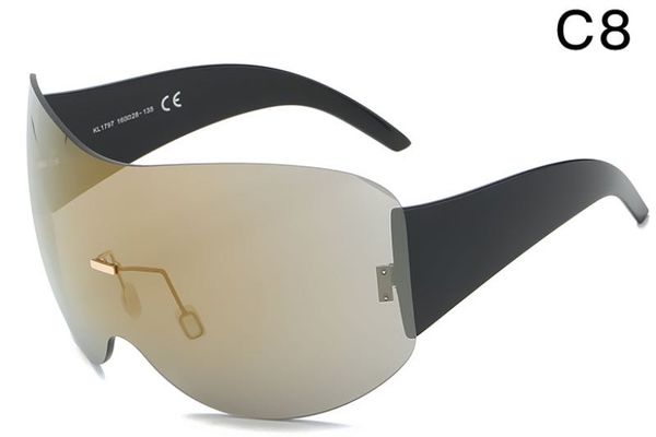 2017 new cool goggles fashion shield sunglasses for men and women driving rimless frame 9 colors wholesale eyewear, White;black
2017 new cool goggles fashion shield sunglasses for men and women driving rimless frame 9 colors wholesale eyewear, White;black