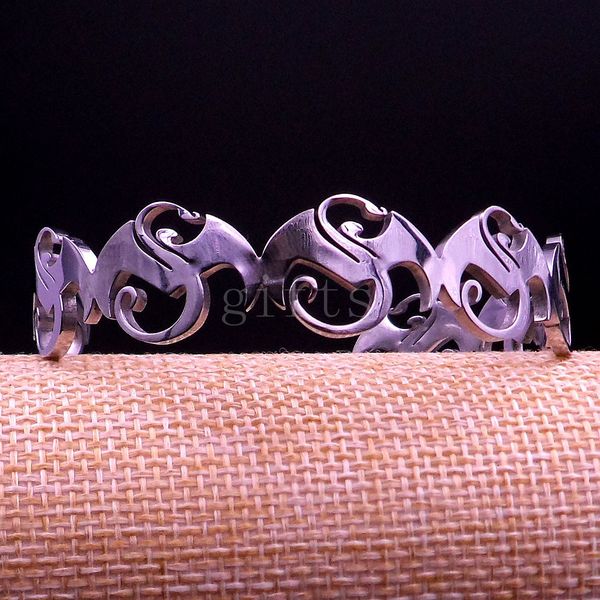 large strange music charms stainless steel bracelet fashion jewelry good gift, Black
large strange music charms stainless steel bracelet fashion jewelry good gift, Black