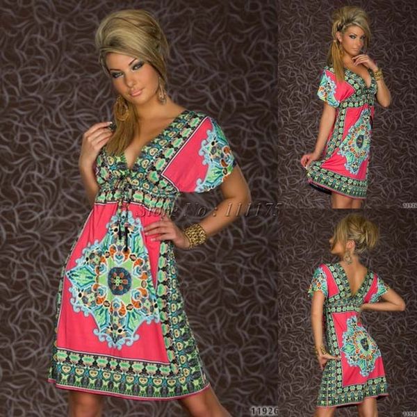 large women dress vintage bohemian beach summer short sleeve print casual plus size bodycon evening club party dresses skirt b133, Black;gray
large women dress vintage bohemian beach summer short sleeve print casual plus size bodycon evening club party dresses skirt b133, Black;gray
