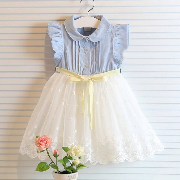 fly sleeve girl summer denim dress for kids jeans tutu dresse cute lace dress with bow dress baby girl vest lace dress children tutu dresses, Red;yellow
fly sleeve girl summer denim dress for kids jeans tutu dresse cute lace dress with bow dress baby girl vest lace dress children tutu dresses, Red;yellow