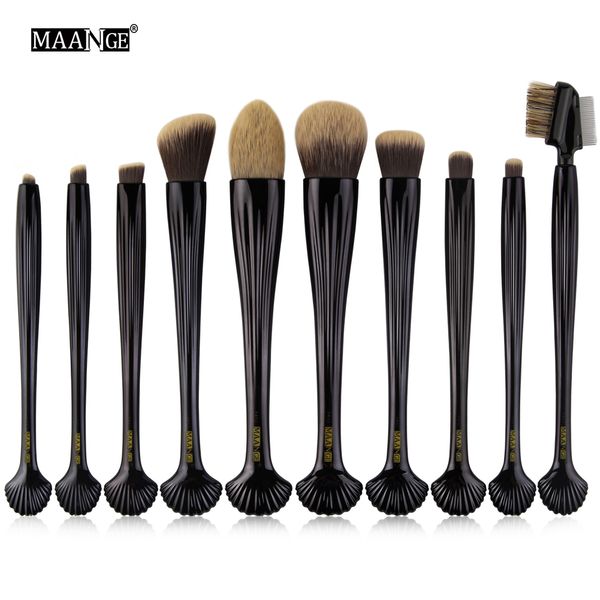 maange professional 10pcs shell makeup brushes set foundation blending pencil powder eyeshadow eyeliner eyebrow lip cosmetic tool
maange professional 10pcs shell makeup brushes set foundation blending pencil powder eyeshadow eyeliner eyebrow lip cosmetic tool